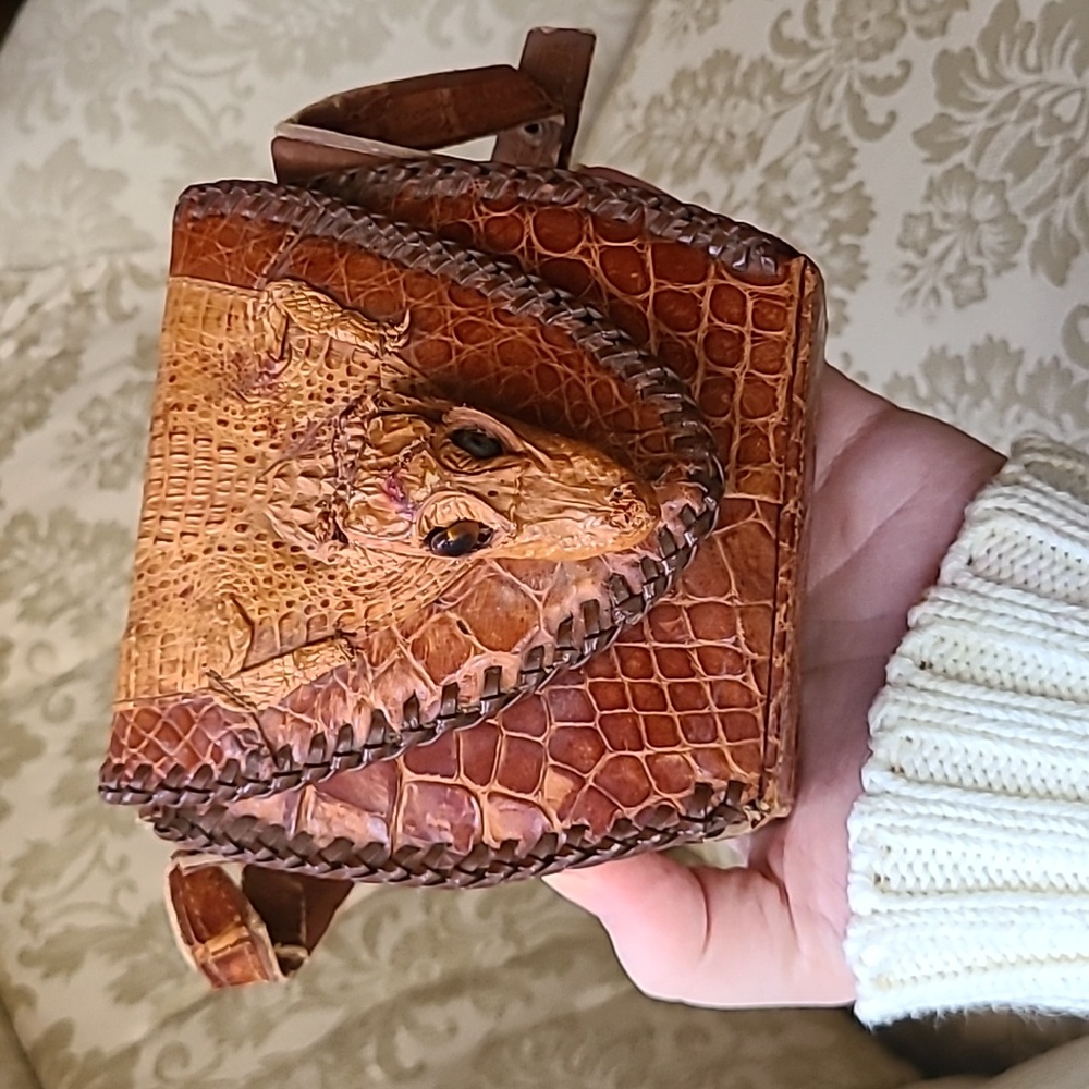Mini Alligator Purse